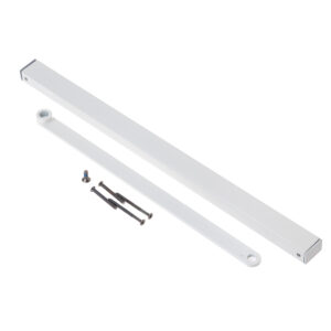 Șină glisantă pentru amortizoare cu forță reglabilă, argintiu, ASSA ABLOY DCG193 9016