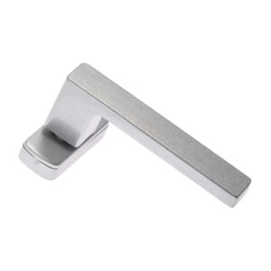 Mâner ușă, set 2 bucăți, argintiu, Casal 214S