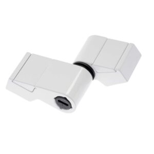 Balama aplicată pentru ușă, 2 aripi, alb, Casal 170