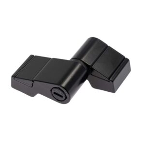 Balama aplicată pentru ușă, 2 aripi, negru mat, Casal 170