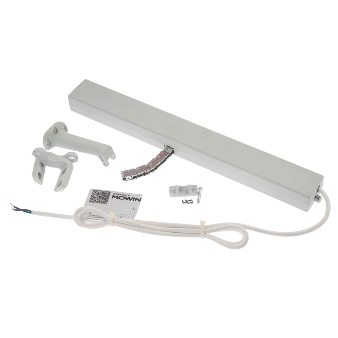 Motor cu lanț Comunello STAR 25, 250N, set accesorii de fixare, 24V, gri