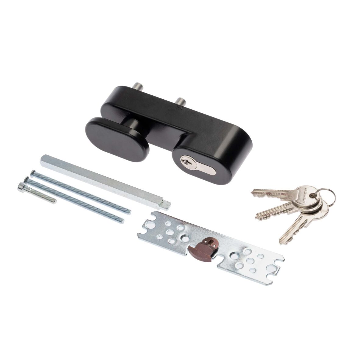 Mâner exterior tip buton acționare mecanism antipanică, cu cilindru, Antipanic 1090P
