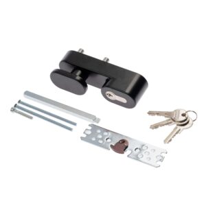 Mâner exterior tip buton acționare mecanism antipanică, cu cilindru, Antipanic 1090P