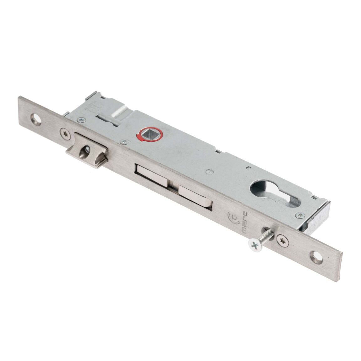 Broască cu limbă pentru montant, 1 punct, reversibilă, 25mm, CMF Secure 741/25