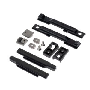 Kit zăvor blocare canat secundar, plastic pvc, Casal 300/10