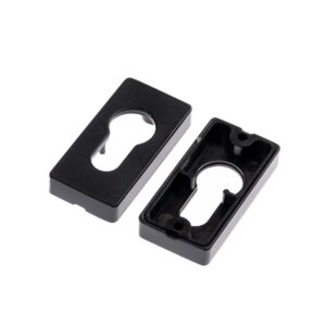 Ornament cilindru sagomat, culoare negru, Casal  H527