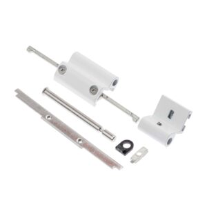 Balama superioară 2 aripi pentru fereastră dublă deschidere, alb, Casal 250.6S