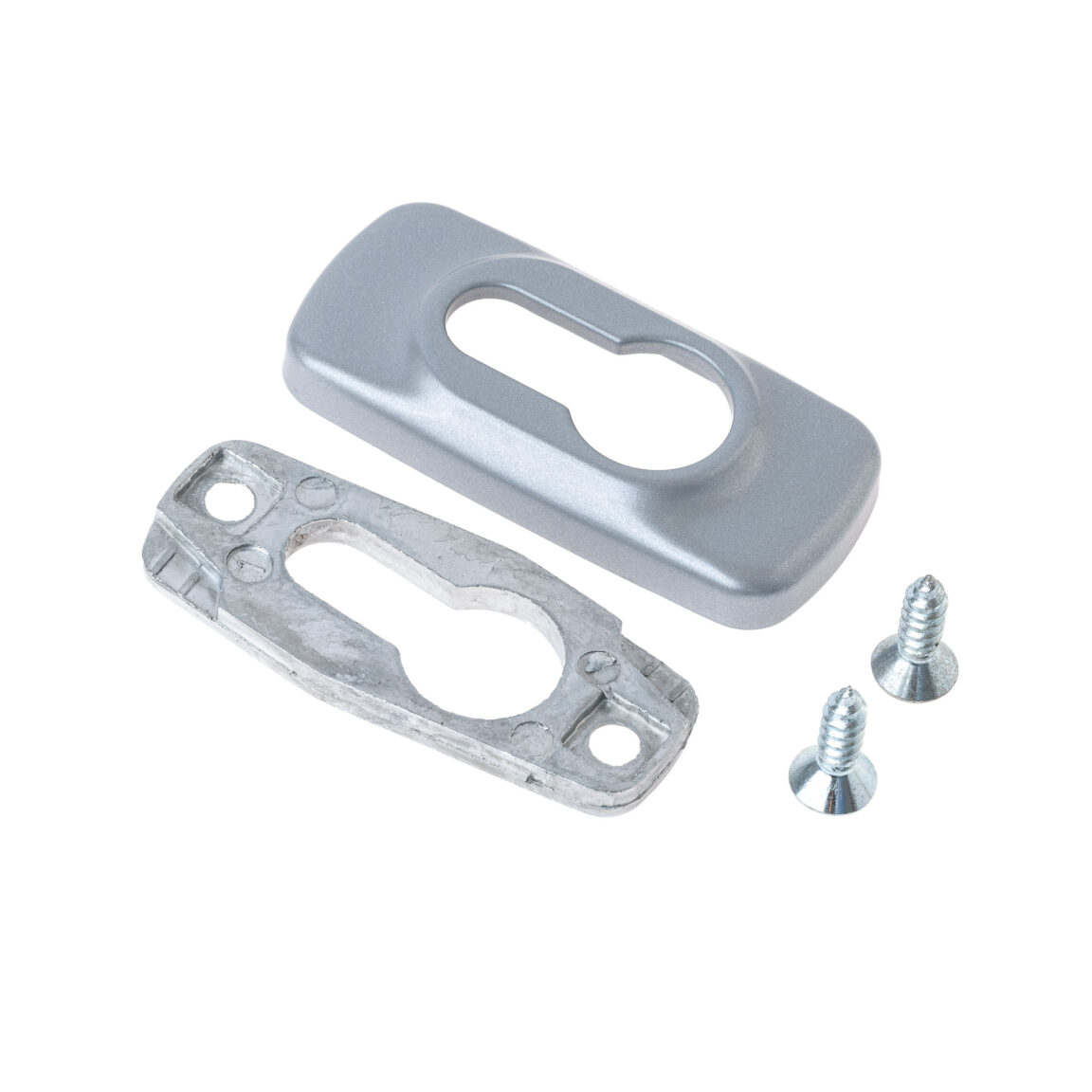 Ornament cilindru, culoare argintiu, Fapim 2100B