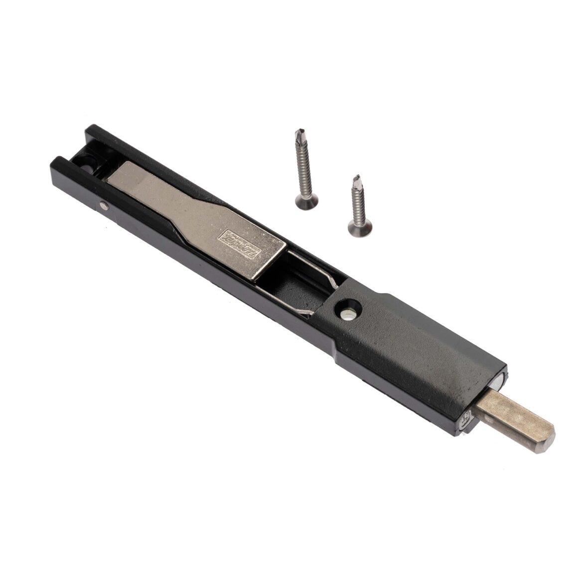 Zăvor ușă foaia 2, L 145mm, culoare negru, Fapim 3720A