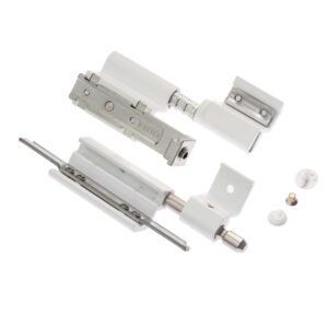 Kit balamale dublă deschidere, reversibile 150kg, alb, Fapim 1410A