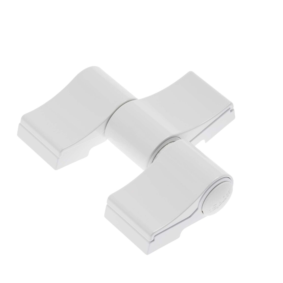 Balama aplicată 3 aripi egale, culoare alb, interax 86mm, kitul de fixare nu este inclus, Fapim 7043VA