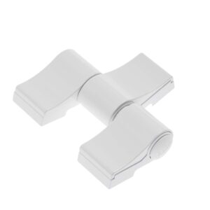 Balama aplicată 3 aripi egale, culoare alb, interax 86mm, kitul de fixare nu este inclus, Fapim 7043VA