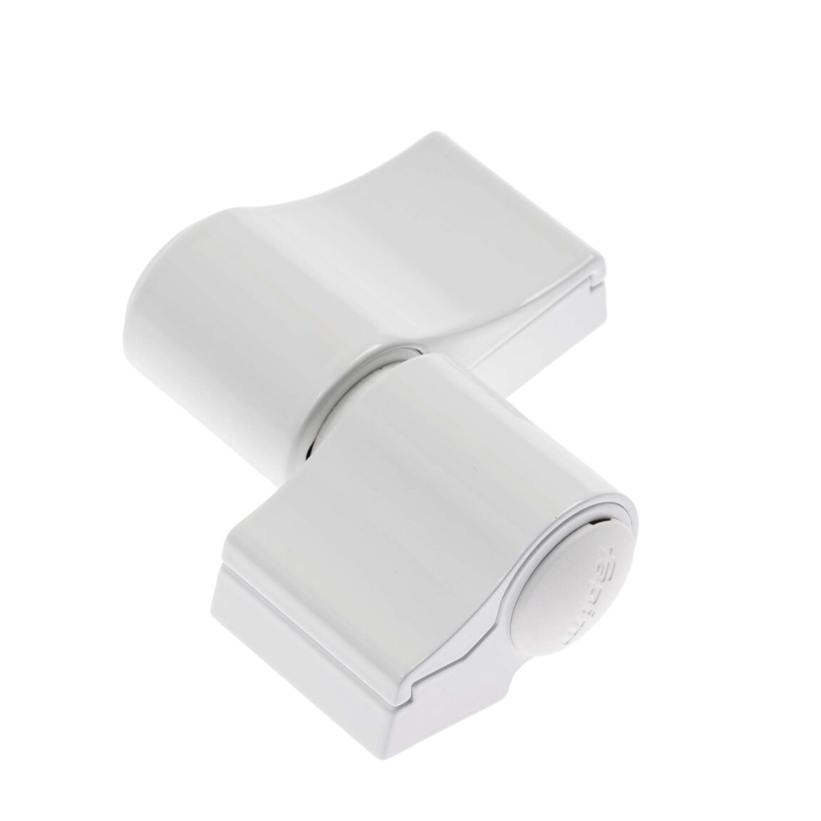 Balama aplicată 2 aripi inegale, culoare alb, interax 60mm, kitul de fixare nu este inclus, Fapim 7000VA
