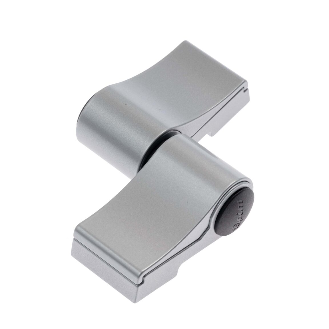 Balama aplicată 2 aripi egale, culoare argintiu, interax 93mm, kitul de fixare nu este inclus, Fapim 7050VA