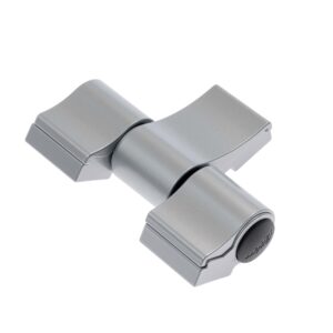 Balama aplicată 3 aripi inegale, culoare argintiu, interax 67mm, kitul de fixare nu este inclus, Fapim 7013VA