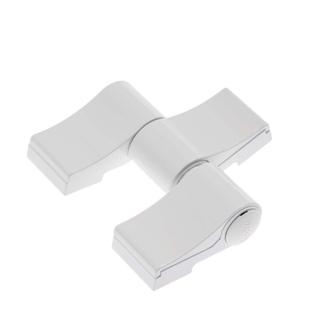 Balama aplicată 3 aripi egale, culoare alb, interax 93mm, kitul de fixare nu este inclus, Fapim 7053VA
