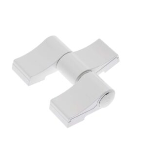 Balama aplicată 3 aripi egale, culoare alb, interax 93mm, kitul de fixare nu este inclus, Fapim 7053VA