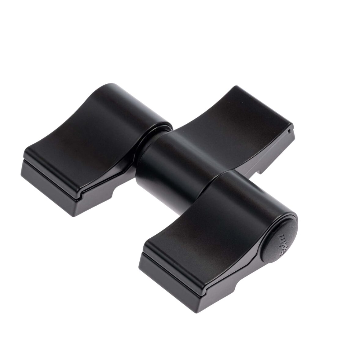 Balama aplicată 3 aripi egale, culoare negru, interax 86mm, kitul de fixare nu este inclus, Fapim 7043VA