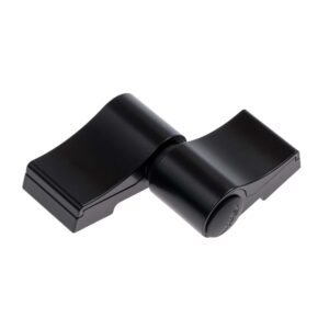 Balama aplicată 2 aripi egale, culoare negru, interax 86mm, kitul de fixare nu este inclus, Fapim 7040VA