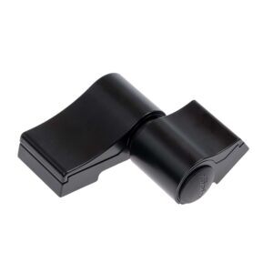 Balama aplicată 2 aripi inegale, culoare negru, interax 67mm, kitul de fixare nu este inclus, Fapim 7010VA